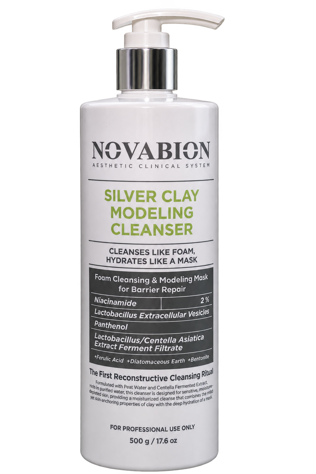 NOVABION Silver Clay Modeling Cleanser 제품 이미지