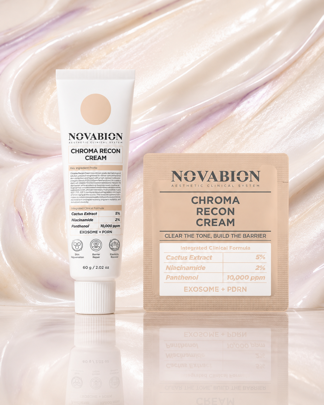 Chroma Recon Cream texture concept