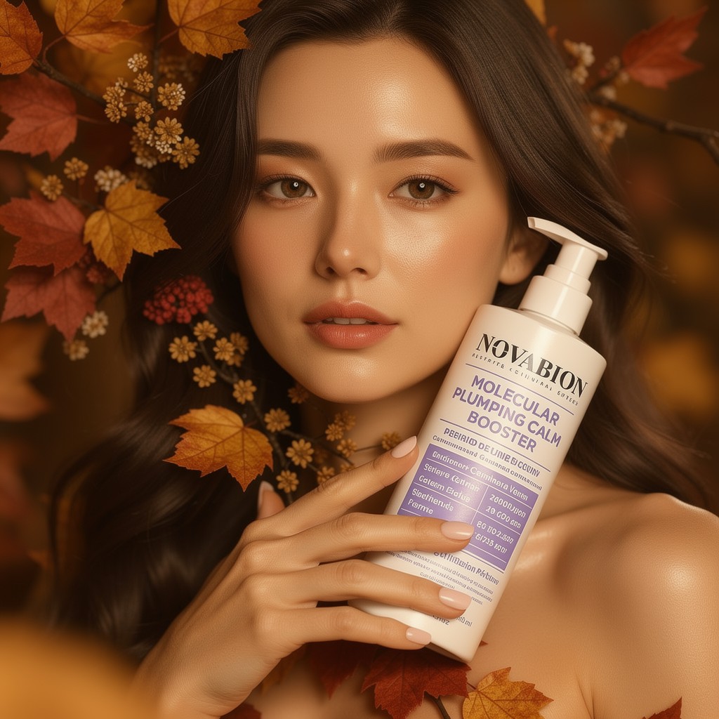 Autumn skin care visual
