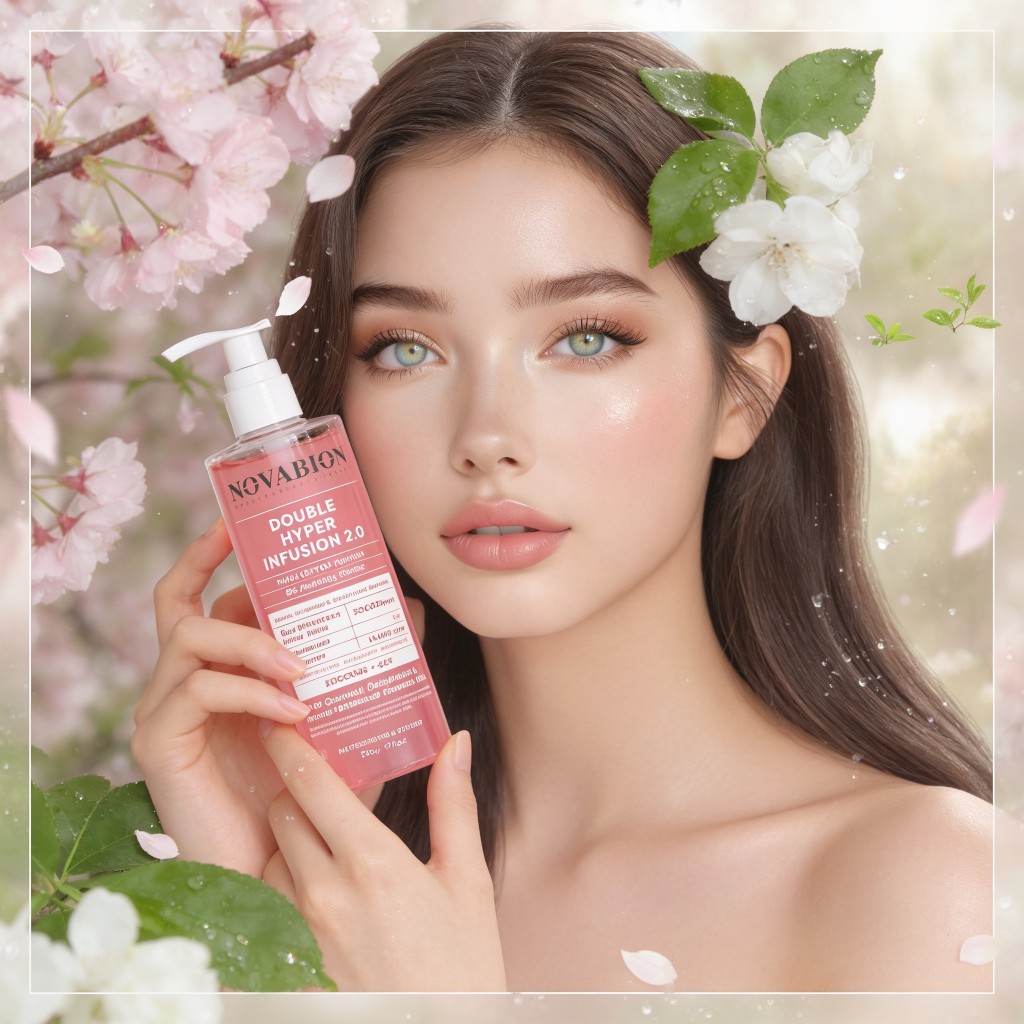 Spring skin care visual